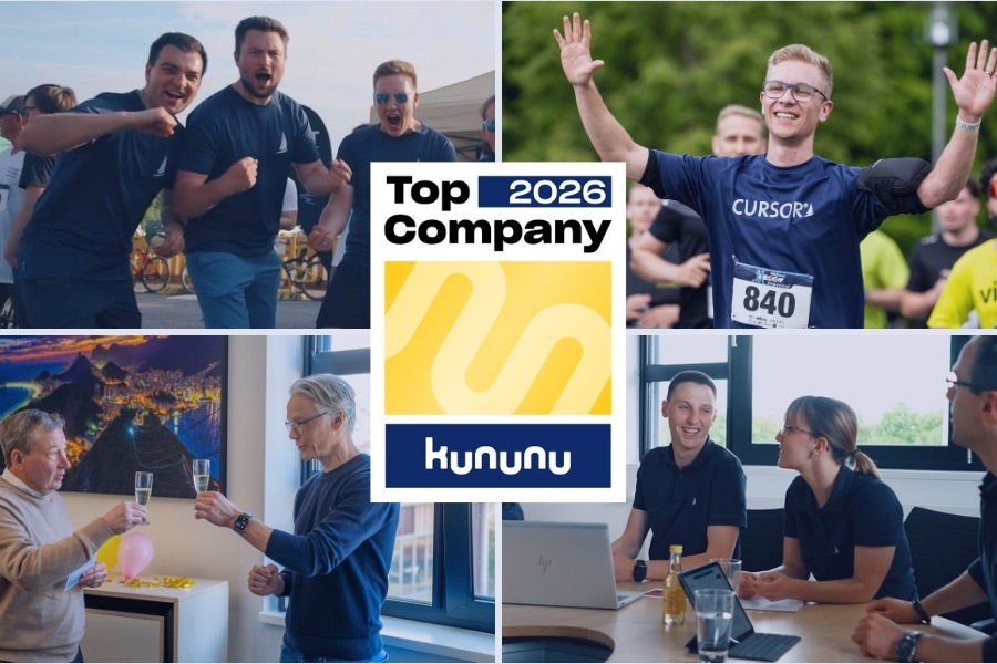 CURSOR ist „Most Wanted Employer“: Warum ausgezeichnete Arbeitgeber wirtschaftliches Wachstum fördern