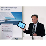 Der CURSOR-CRM Web Client, pr&auml;sentiert vom Vertriebsleiter Andreas Lange
