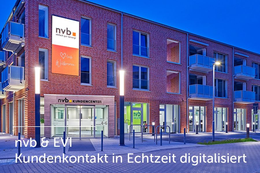 Nordhorner Versorgungsbetriebe digitalisieren mit EVI den persönlichen Kundenkontakt direkt bei der Entstehung